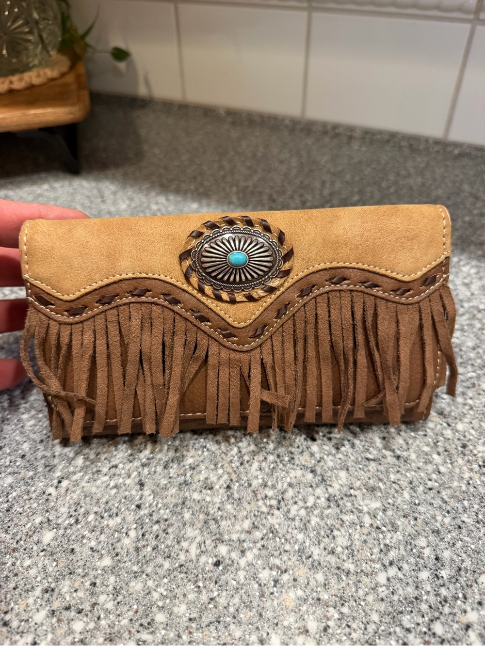 Blazin Roxx Vegan Leather Western Boho Design
